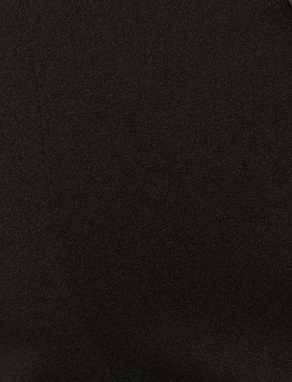 Tuxedo Gown With Jewel Buttons