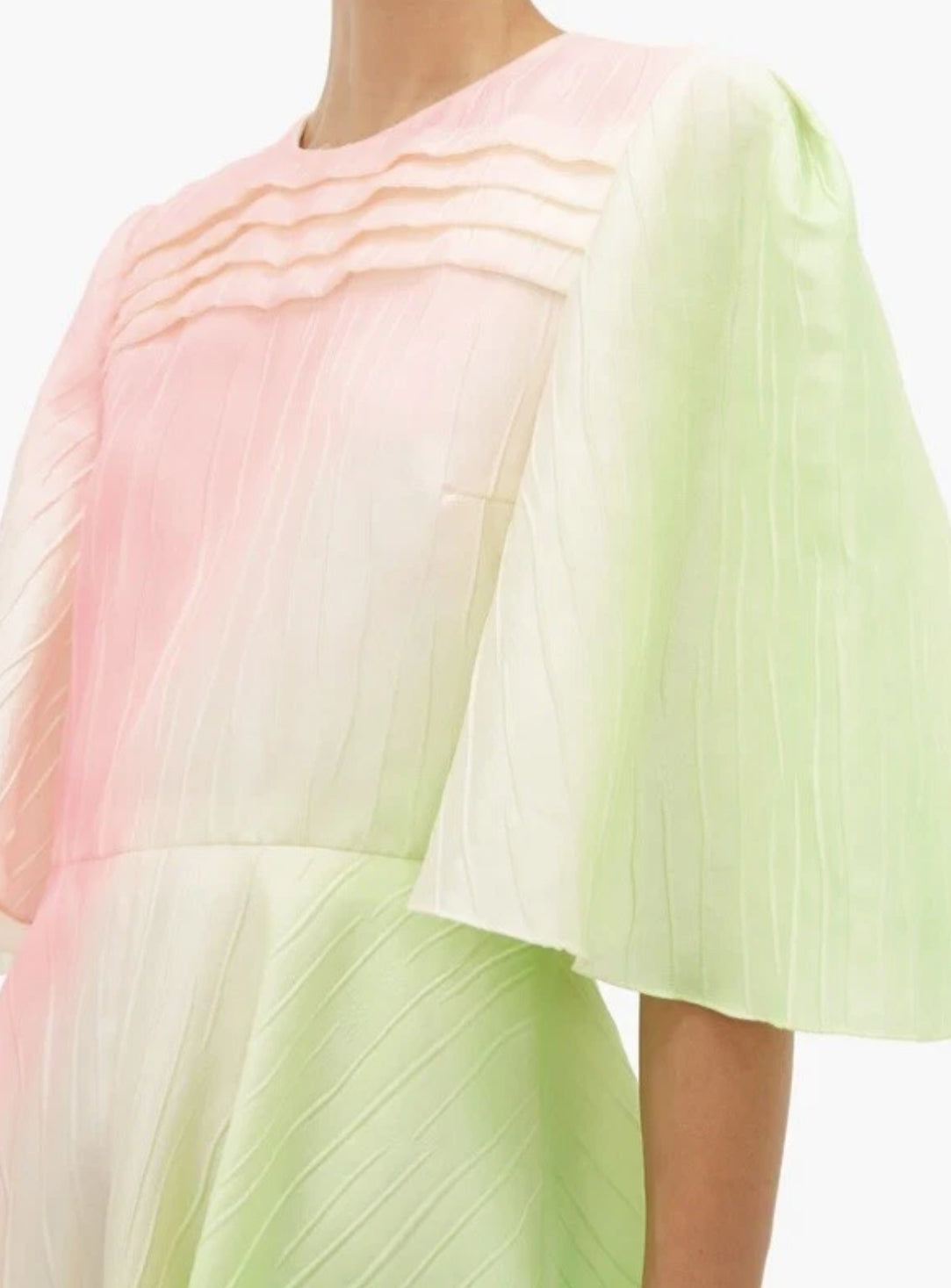 Raeya Ombré Satin Dress
