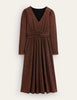 Boden - Ruched Waist Sparkle Dress - Designer Dress hire