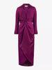 Ro&Zo - Satin Twist Front Shirt Dress - Designer Dress hire