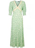 RIXO - Gemma Lace-Trimmed Dress - Designer Dress hire