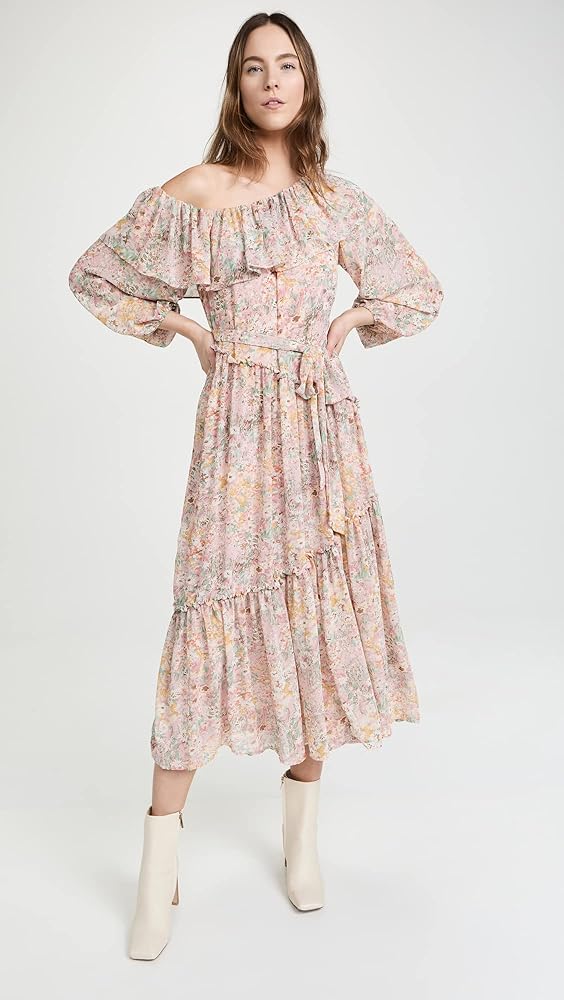 Kaylani Dress Pink Floral