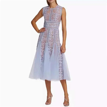Saba Violet Midi Dress