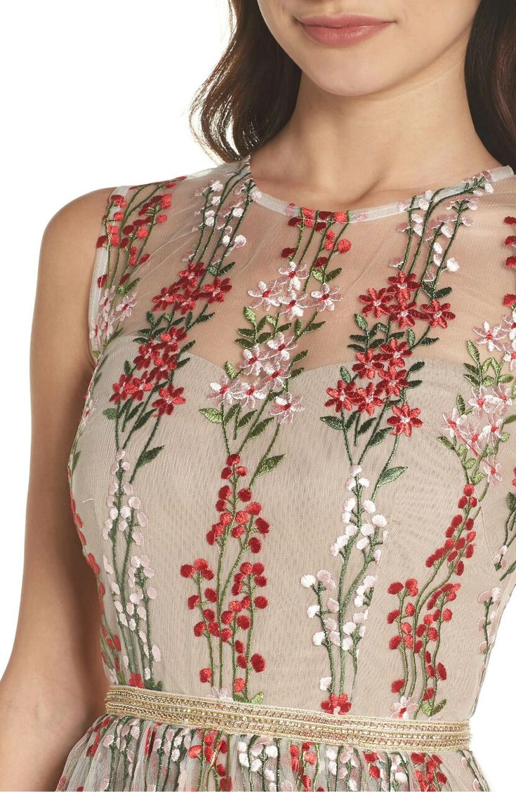 Poppy Midi Mesh Dress