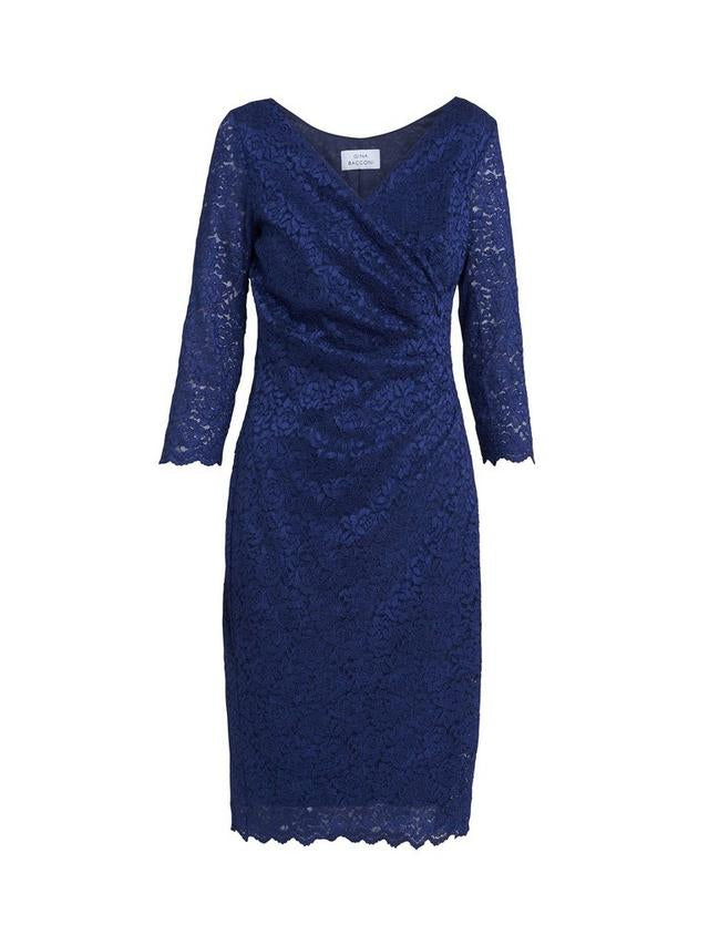 Melody Lace Wrap Dress