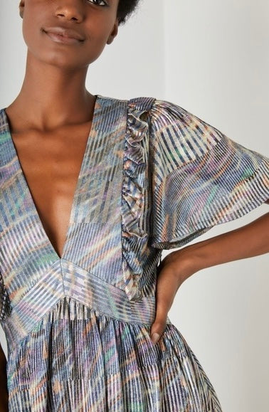 Brigitte Lurex Dress