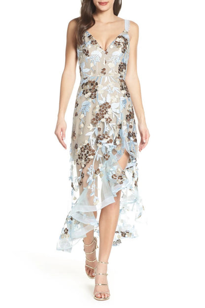 Sawanna Floral Embroidered Dress