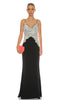 RALPH LAUREN - Lace Bodice Evening Dress - Designer Dress hire
