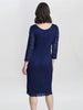 GINA BACCONI - Melody Lace Wrap Dress - Designer Dress hire