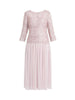 GINA BACCONI - Philippa Floral Lace Dress - Designer Dress hire