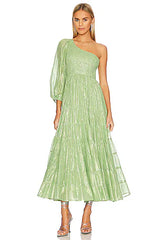 SUNDRESS - Joanna Metallic Dress - Designer Dress Hire