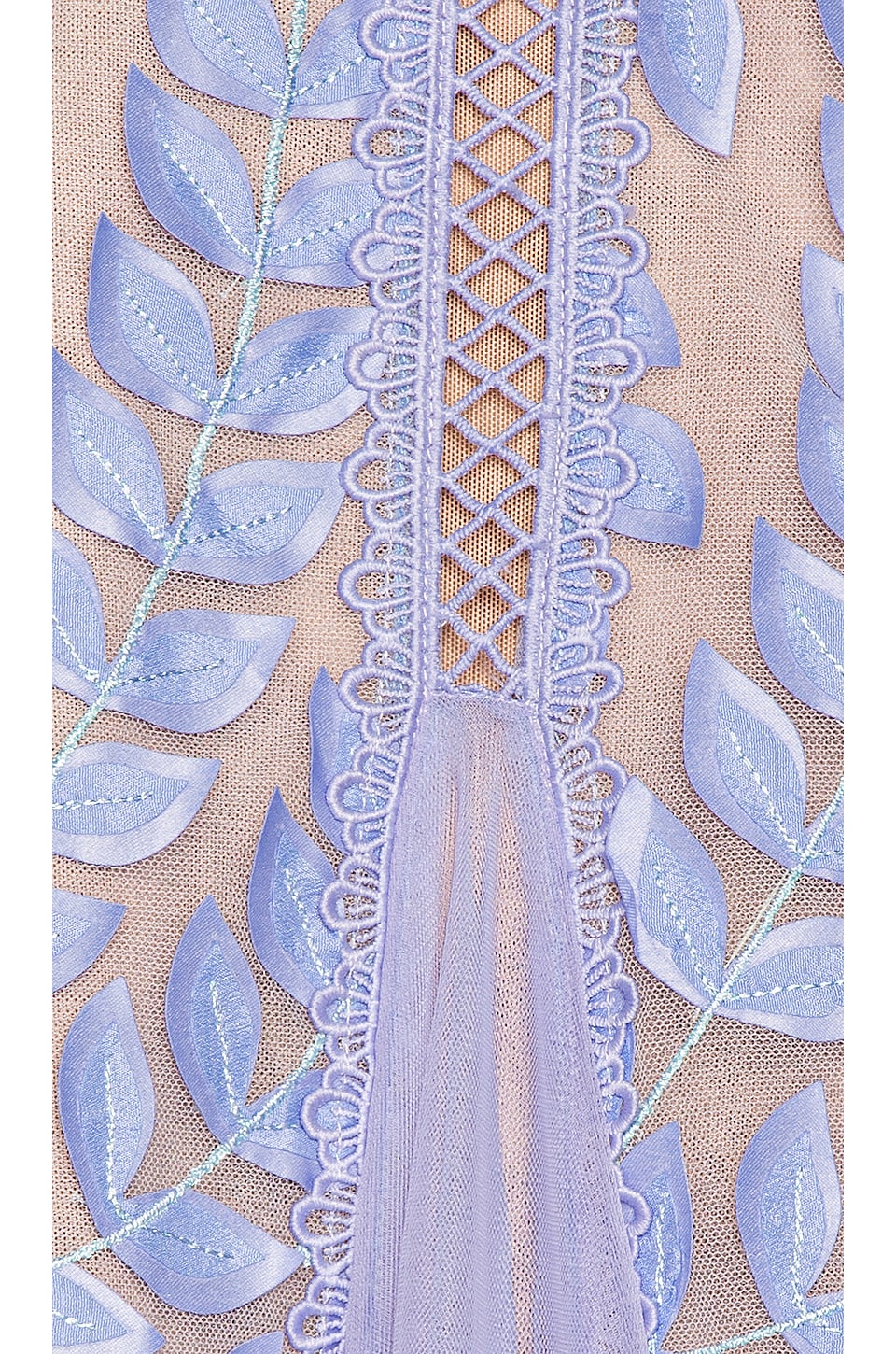 Saba Violet Midi Dress