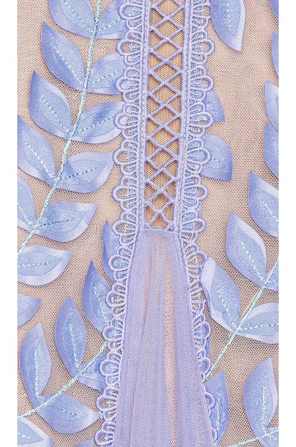 Saba Violet Midi Dress