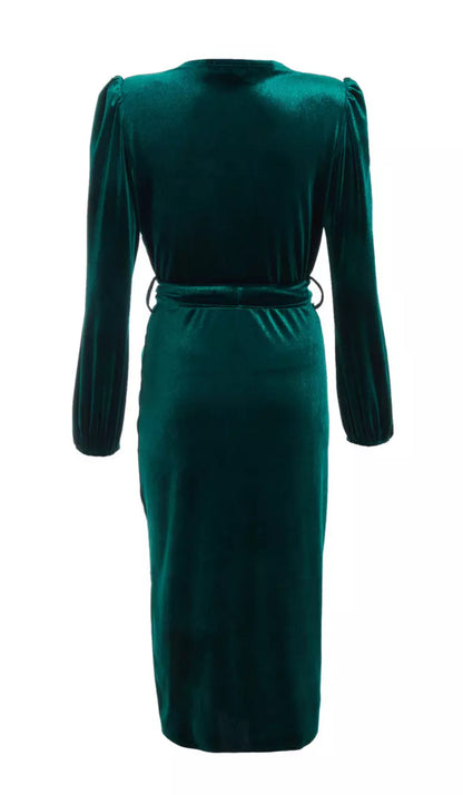 Dark Green Sequin Wrap Dress | Rent Black Tie Girl Meets Dress Dark Green Sequin Wrap Dress | Rent Black Tie Girl Meets Dress