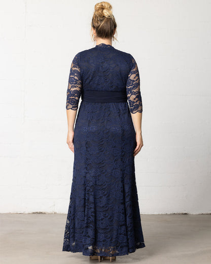 Soiree Navy Evening Gown