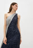 RALPH LAUREN - Two Tone Sequin Gown - Designer Dress hire