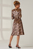 JOLIE MOI - Floral Velvet Dress - Designer Dress hire