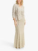 GINA BACCONI - Carissa Lace Dress and Jacket - Designer Dress hire