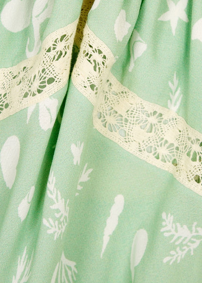 Gemma Lace-Trimmed Dress