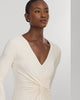 RALPH LAUREN - Nadira Cream Twist Gown - Designer Dress hire