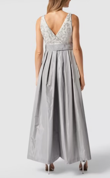 Metallic Ball Gown