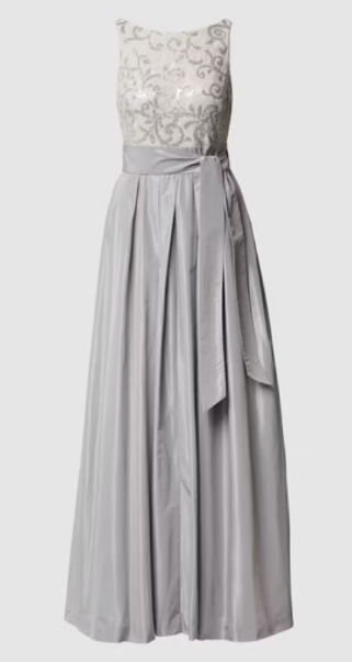 Metallic Ball Gown