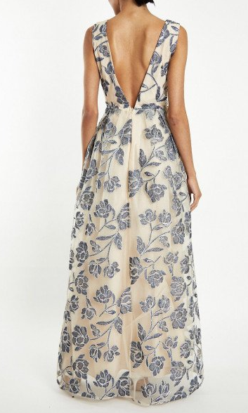 Embroidery Maxi Dress