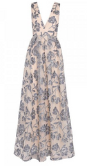 TRUE DECADENCE - Embroidery Maxi Dress - Designer Dress Hire