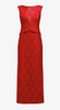 RALPH LAUREN - Red Lace Gown - Designer Dress hire