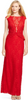 RALPH LAUREN - Red Lace Gown - Designer Dress hire