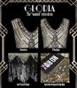 RO ROX - Gloria 1920s Flapper Dress Gold - Designer Dress hire