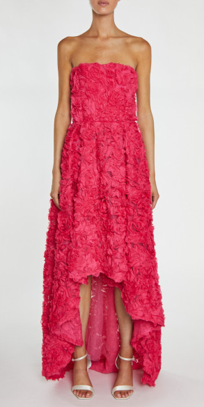 Eden 3D Hi-Low Dress