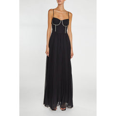 TRUE DECADENCE - Elaina Diamante Bust Dress - Designer Dress Hire