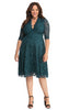 RAISHMA - Green Zeta Dress - Designer Dress hire 