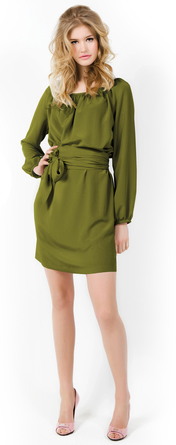 LaDress - Julie Olive Tunic - Designer Dress hire 