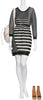 3.1 PHILLIP LIM - Striped Knit Dress - Designer Dress hire