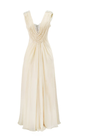 ELLIOT CLAIRE - Cream Toned Gown hire at Girl Meets Dress Cocktail ...