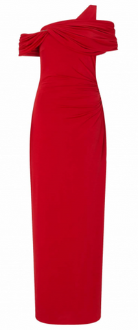 ARIELLA - Endra Red Gown - Designer Dress hire 