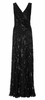 QUIZ CURVE - Curve Grey Sequin Maxi Dress - Designer Dress hire 