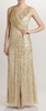 ARIELLA - Juliet Sequin Gown Gold - Designer Dress hire