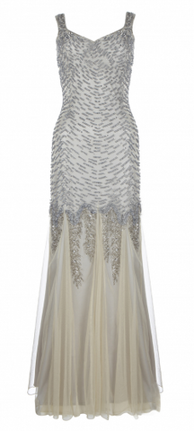 ARIELLA - Serafina Beaded Gown - Designer Dress hire 