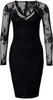 DIANE VON FURSTENBERG - Zarita Lace Dress Navy - Designer Dress hire 