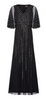 ARIELLA - Velvet Devoree Gown - Designer Dress hire 