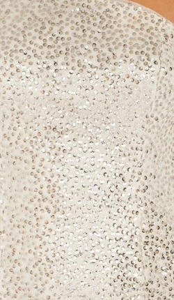 Silver Sequin Mermaid Gown