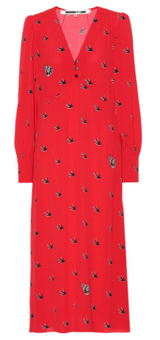 McQ ALEXANDER MCQUEEN - Scarlet Swallow Dress - Designer Dress hire 