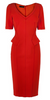 AMANDA WAKELEY - Susara Papaya Dress - Designer Dress hire