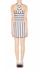 SEE BY CHLOE - Amya Striped Dress - Designer Dress hire