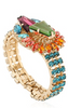 ANTON HEUNIS - Crystal Cluster Bracelet - Designer Dress hire