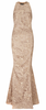 McQ ALEXANDER MCQUEEN - Fringe Peplum Dress - Designer Dress hire