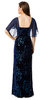 ARIELLA - Tala Sequin Velvet Gown - Designer Dress hire